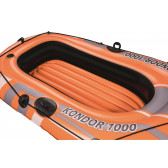 Надуваема лодка Kondor 1000, 155 х 93 х 30см, оранжева Bestway 239982 6