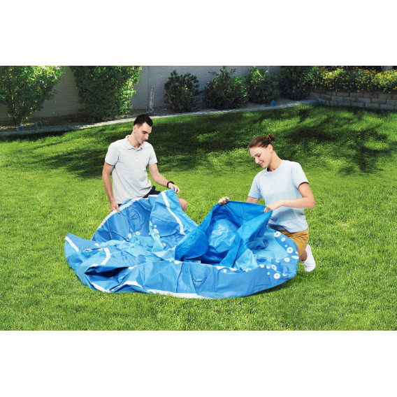 Детски надуваем басейн  OctoPool, 274 х 274 х 76 см, 3153 литра, син Bestway 240028 5