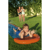 Надуваема единична детска водна пързалка H2OGO! Single Slide, 5.49м синьо и оранжево Bestway 240057 8