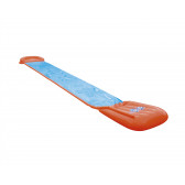 Надуваема единична детска водна пързалка H2OGO! Single Slide, 5.49м синьо и оранжево Bestway 240058 