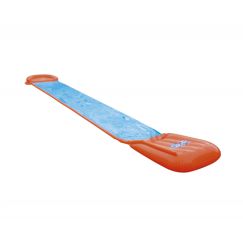 Надуваема единична детска водна пързалка H2OGO! Single Slide, 5.49м синьо и оранжево  240058