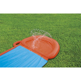 Надуваема единична детска водна пързалка H2OGO! Single Slide, 5.49м синьо и оранжево Bestway 240059 5