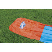 Надуваема единична детска водна пързалка H2OGO! Single Slide, 5.49м синьо и оранжево Bestway 240061 2
