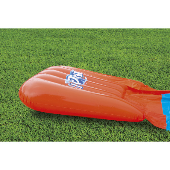 Надуваема единична детска водна пързалка H2OGO! Single Slide, 5.49м синьо и оранжево Bestway 240062 4