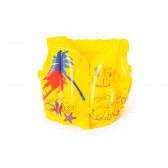Детска надуваема спасителна жилетка Tropical Swim Vest, 41 х 30 х 13 см, оранжева с палми Bestway 240116 2