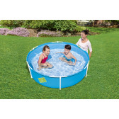 Детски сглобяем басейн My First Frame Pool, 152 х 152 х 38 см, 580 литра, син Bestway 240143 2