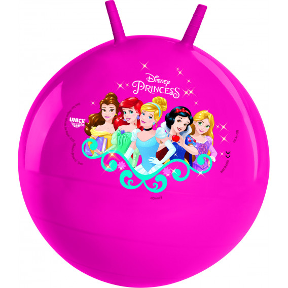 Топка за скачане Принцесите на Дисни, 45 х 50 см, розова Disney Princess 240800 