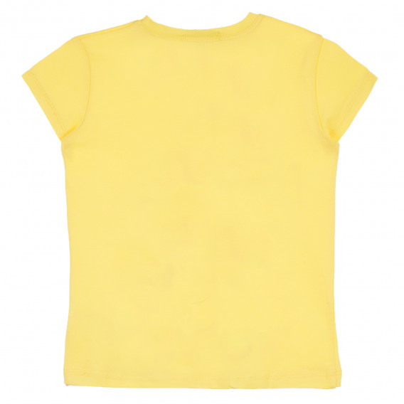 Тениска с графичен принт , жълта Acar 241086 3