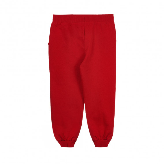Комплект от две части суитшърт със спортен панталон, червен Acar 241553 4