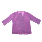 Плетен комплект за бебе момиче от два вида плетка Benetton 24157 4