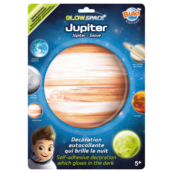 Космос - Фосфоресцираща планета - Юпитер Buki France 241888 