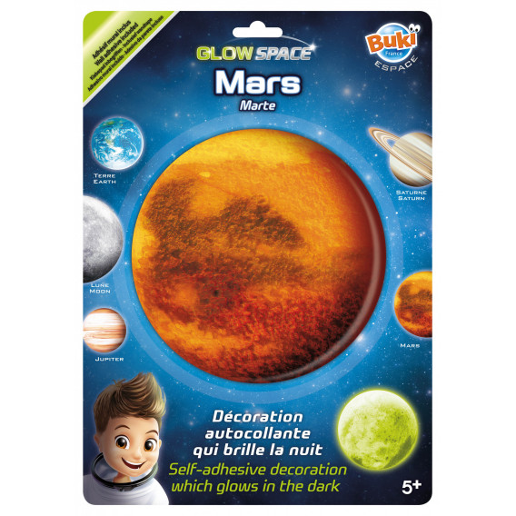 Космос - Фосфоресцираща планета - Марс Buki France 241889 