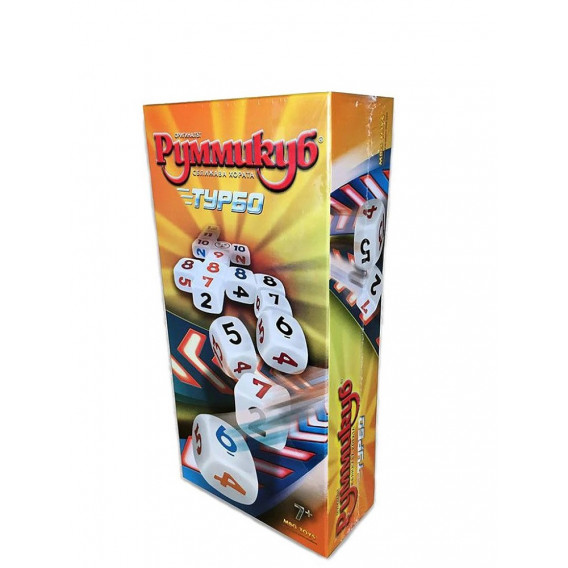 Настолна игра - Руммикуб - Турбо MBG Toys 241937 