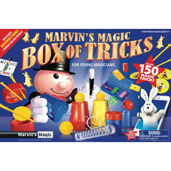 Комплект магически 150 фокуси Marvin's Magic 242004 