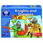 Настолна игра - Рицари и дракони Orchard Toys 242229 