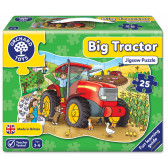 Големият трактор - пъзел Orchard Toys 242263 