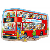 Големият червен автобус - пъзел Orchard Toys 242270 2