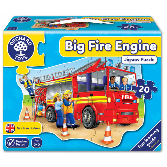 Голямата пожарна - пъзел Orchard Toys 242274 