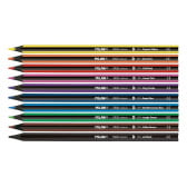 Цветни моливи, Ergo, 3.5 mm, 10 цвята + острилка Milan 242341 