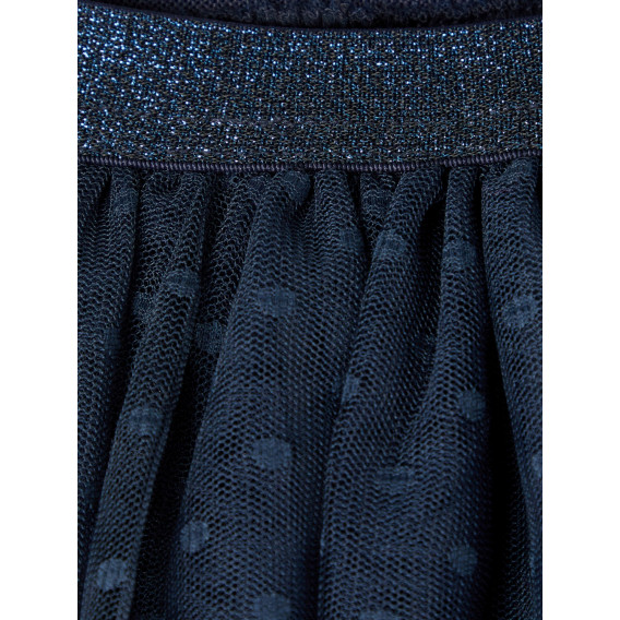 Тюлена пола с фигурален принт, тъмно синя Name it 242351 3