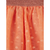 Тюлена пола с фигурален принт, оранжева Name it 242357 3