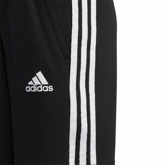 Комплект от две части тениска и къси панталони Tee Set в бяло и черно Adidas 242585 5