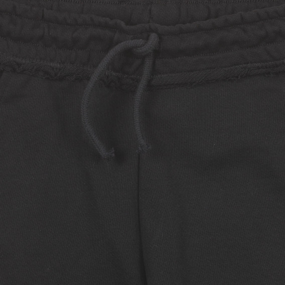 Памучен панталон, черен Benetton 243153 2