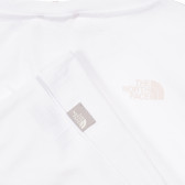Памучна тениска с логото на бранда, бяла The North Face 243619 2