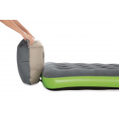 Единичен надуваем дюшек Roll & Relax Airbed Twin, 188 х 99 х 22 см, зелен Bestway 243733 6