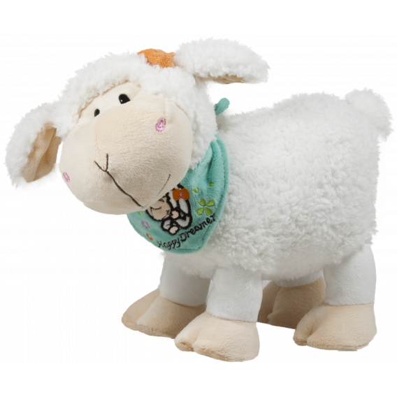 Плюшена играчка Овца с кърпа, 30 см. Amek toys 243798 