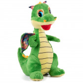 Плюшена играчка Дино с цветни крила, 26 см. Amek toys 243810 
