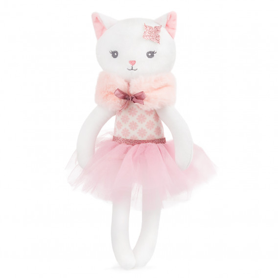 Плюшена играчка Кукла коте с пачка, 32 см. Amek toys 243816 2