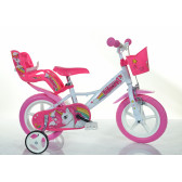 Детски велосипед Unicorn 12",бял Dino Bikes 243856 