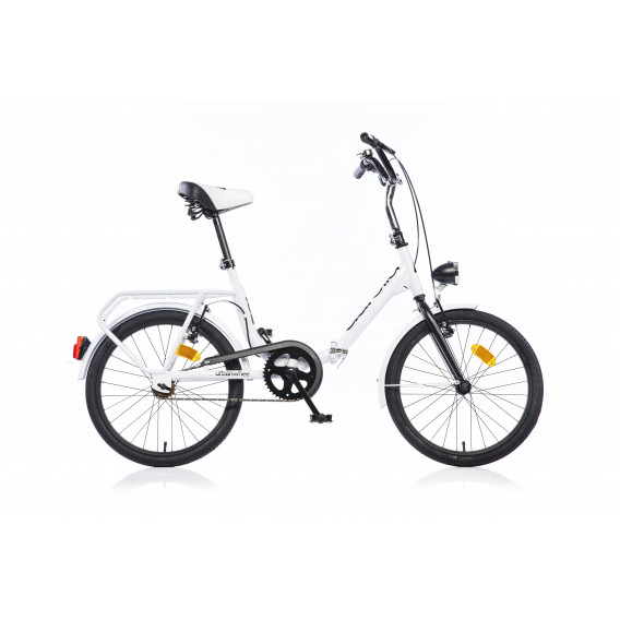Сгъваем велосипед 20, бял Dino Bikes 243865 