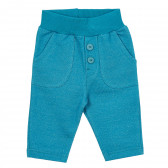 Памучни панталони за бебе, сини Pinokio 244083 2