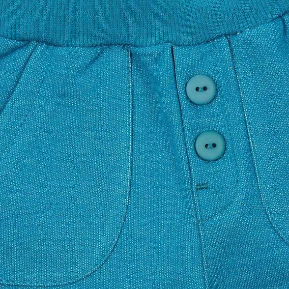 Памучни панталони за бебе, сини Pinokio 244084 3