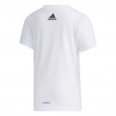 Тениска с къс ръкав AEROREADY, бяла Adidas 244439 2