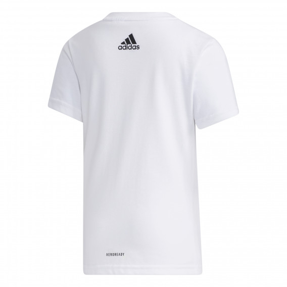 Тениска с къс ръкав AEROREADY, бяла Adidas 244439 2