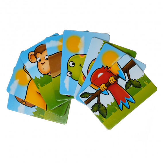 Настолна игра - Съедини животните Orchard Toys 244470 3