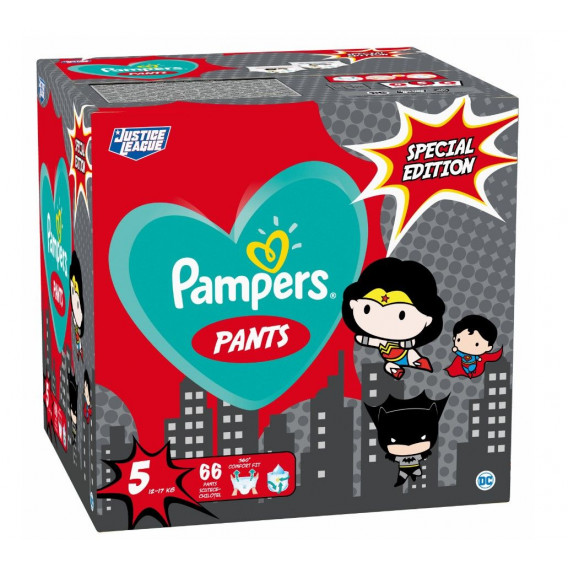 Пелени-гащички Pants Warner Bros, размер 5, 66 бр. Pampers 244501 