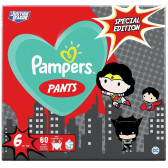 Пелени-гащички Pants Warner Bros, размер 6, 60 бр. Pampers 244505 