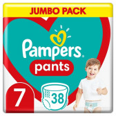 Пелени-гащички Pants Jumbo Pack, размер 7, 38 бр. Pampers 244509 3