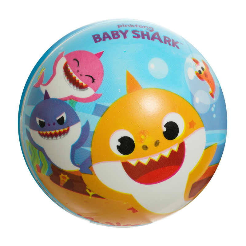 Топка BABY SHARK, размер 15 см, многоцветна  244535