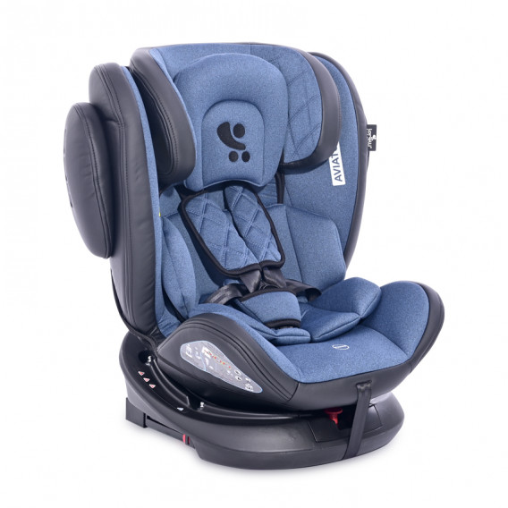 Столче за кола AVIATOR ISOFIX 0-36 кг, син Lorelli 244591 