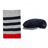 Комплект шал и шапка за бебе, многоцветни Chicco 244929 