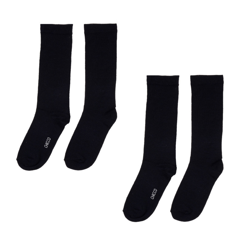 Чорапи с името на бранда, тъмно сини  244989
