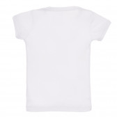 Памучен комплект от два броя тениски в бяло и синьо Chicco 245004 7