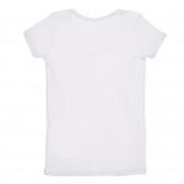 Памучен комплект от два броя тениски, бели Chicco 245038 5