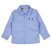 Памучна риза за бебе, синя Chicco 245205 