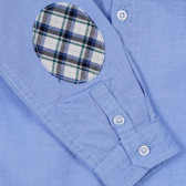Памучна риза за бебе, синя Chicco 245207 3